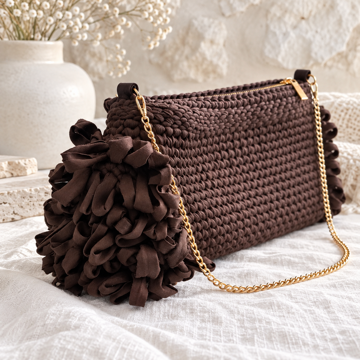 Handcrafts
Handmade
Aesthetic
Trendy
Blessed Knots design
crochet designer
crochet lovers
crochet stitches
crossbody bag
bolsos en crochet
clutch crochet
Crochet
bohemia bag
bohemian style
carteras pequeñas
cartera tejida
cartera de mano