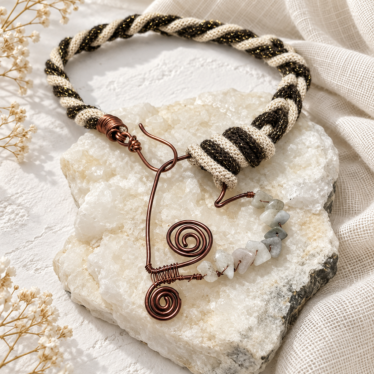 Handcrafts
Aesthetic
Handmade
Trendy
trendy jewelry
enmarcados en alambre. Joyería única
Copper wire
wire-wrapped
necklaces and pendants
Necklaces For Women
pendant necklace fashion
Accesorios únicos
Copper
copper jewelry
copper tone
exclusive copper jewelry
Hand-sculpted coil ring
Hecho en Puerto Rico
Sustainable copper jewelry