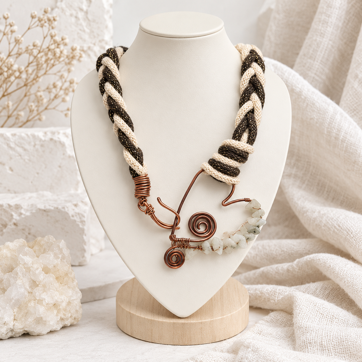 Handcrafts
Aesthetic
Handmade
Trendy
trendy jewelry
enmarcados en alambre. Joyería única
Copper wire
wire-wrapped
necklaces and pendants
Necklaces For Women
pendant necklace fashion
Accesorios únicos
Copper
copper jewelry
copper tone
exclusive copper jewelry
Hand-sculpted coil ring
Hecho en Puerto Rico
Sustainable copper jewelry