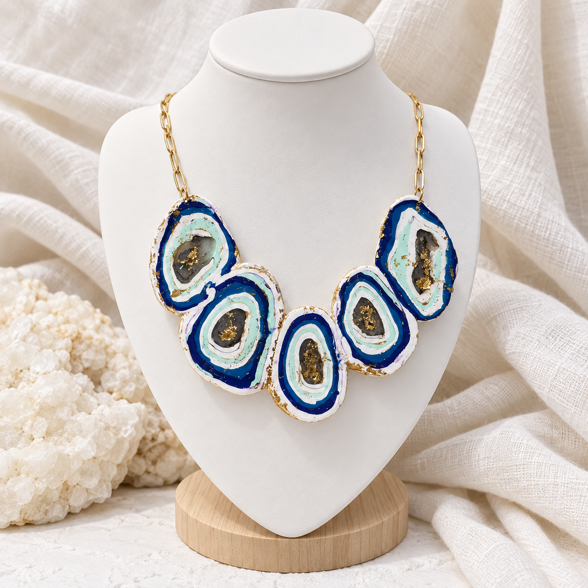 Handcrafts
Aesthetic
Handmade
Trendy
trendy jewelry
316 stainless steel
collar ajustable
stainless steel chain
statement jewelry
Hecho en Puerto Rico
arcilla polimerica
polymer clay
polymer clay jewelry
artisan-crafted jewelry
fashion jewelry
faux agata
for her
handcrafted jewelry
Necklaces For Women
one of one
one-of-a-kind jewelry
Waterproof