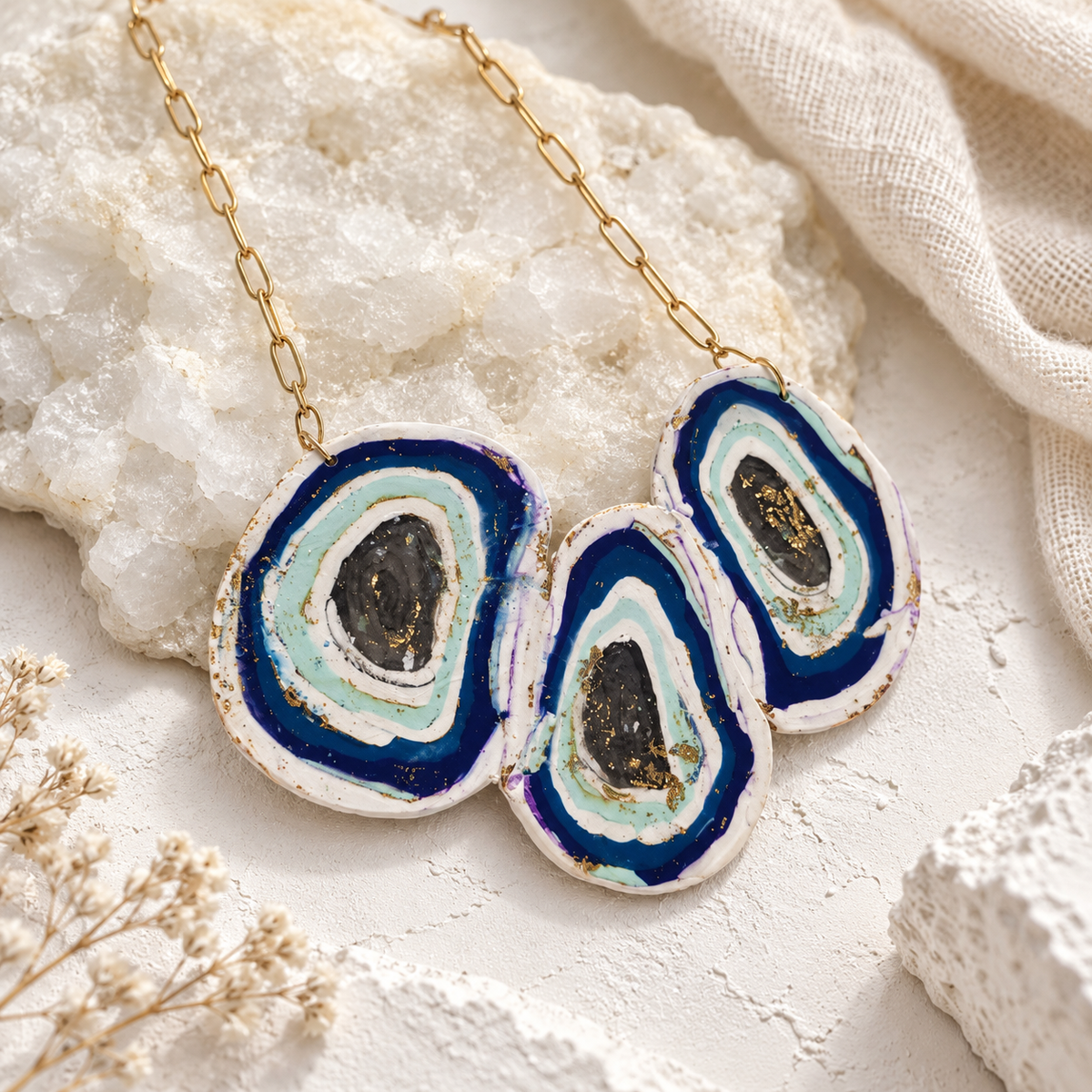 Handcrafts
Aesthetic
Handmade
Trendy
trendy jewelry
316 stainless steel
collar ajustable
stainless steel chain
statement jewelry
Hecho en Puerto Rico
arcilla polimerica
polymer clay
polymer clay jewelry
artisan-crafted jewelry
fashion jewelry
faux agata
for her
handcrafted jewelry
Necklaces For Women
one of one
one-of-a-kind jewelry
Waterproof