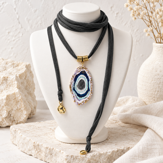 Handcrafts
Aesthetic
Handmade
Trendy
trendy jewelry
arcilla polimerica
polymer clay
polymer clay jewelry
pendant necklace fashion
fashion jewelry
faux agata
exclusive handmade jewelry
Blessed Knots design
handcrafted jewelry
Exclusive Blessed Knots design
Hecho en Puerto Rico
collar ajustable
