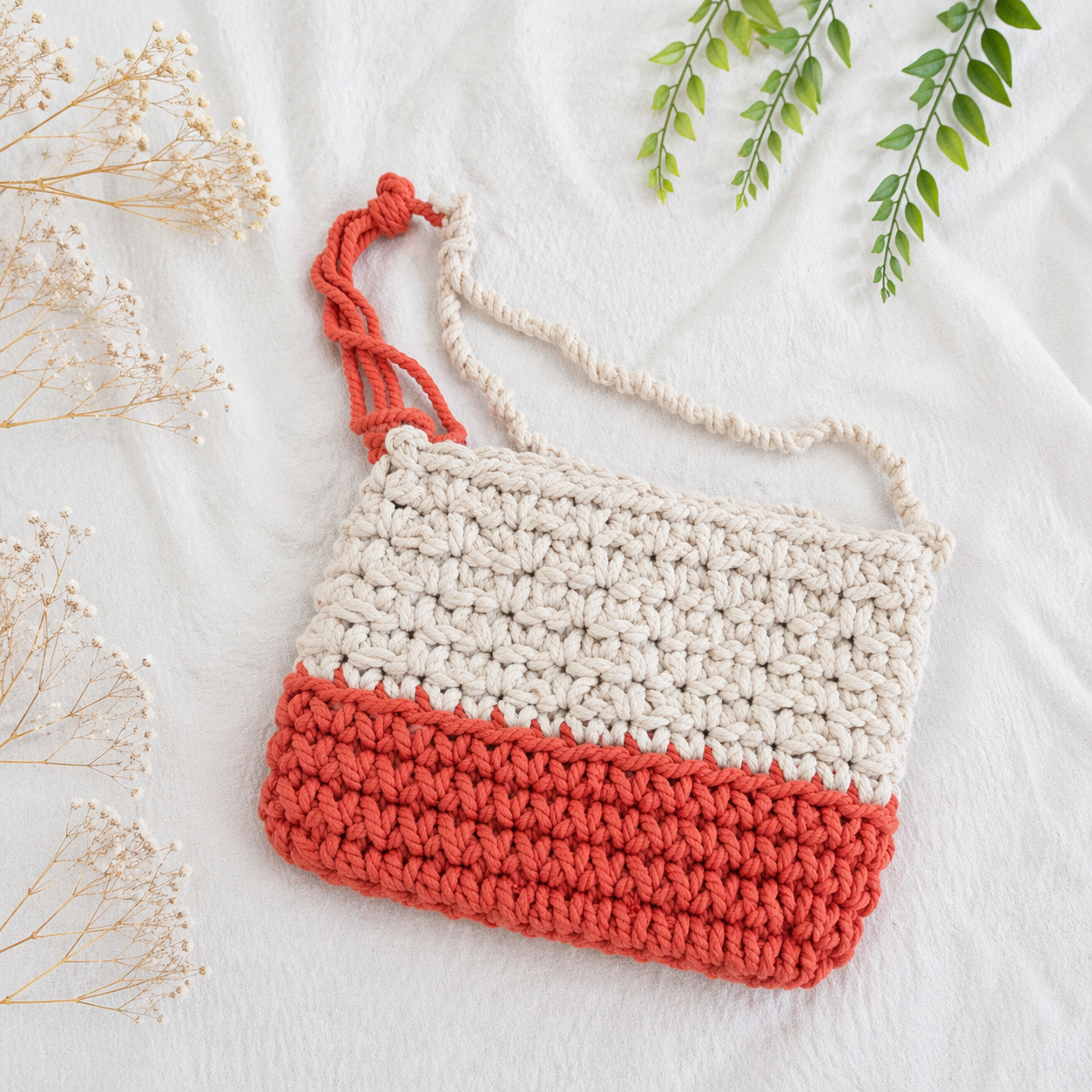 Handmade
Handcrafts
Trendy
crochet craft
crochet designer
crochet lovers
crochet stitches
crochet cute
Crochet
bolsos en crochet
Aesthetic
boho boho
boho outfit
boho accessories
Bohemian
adjustable bag
shoulder bag
Blessed Knots design
Exclusive Blessed Knots design
