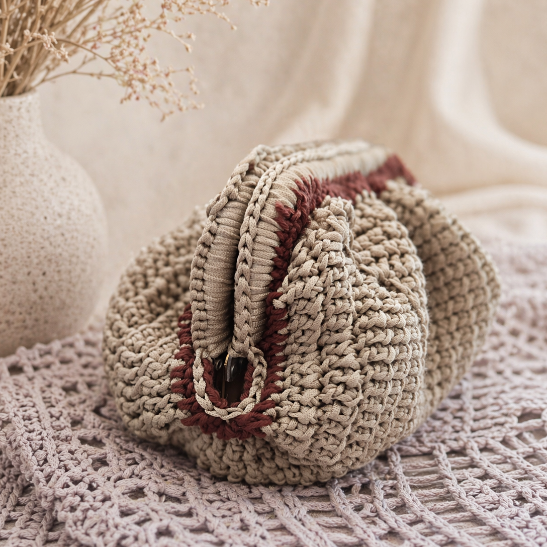 cartera crochet
bolso tejido a mano
crochet bag
nylon satinado
nylon satin bag
handmade bag
bolso artesanal
cartera beige
shoulder bag crochet
bolso de mano
cartera tejida
neutral bag
minimalist bag
handmade crochet bag
artisan bag Puerto Rico
bolso elegante
Blessed Knots
textured bag