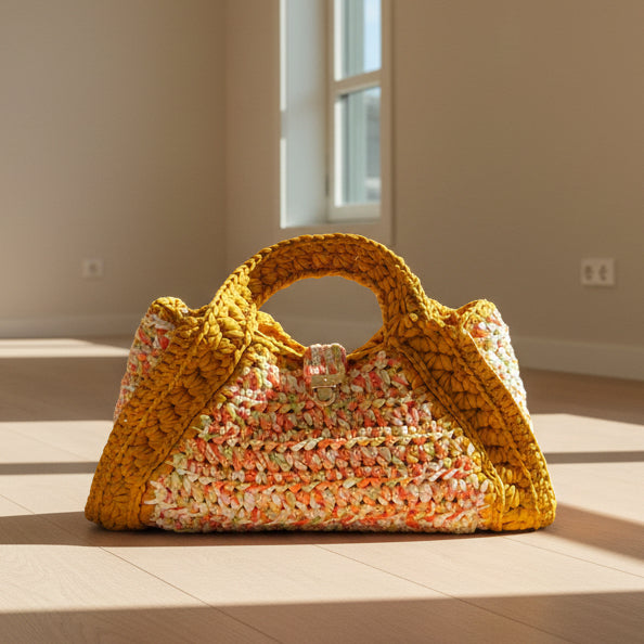 crochet bag handmade
bolso crochet moderno
crochet handbag
shoulder bag crochet
bolso artesanal tejido
crochet purse structured
handmade boho bag
bolso trapillo poliester
unique crochet bag
textured crochet purse
bolso tejido moderno
artisan crochet handbag
bolso hecho a mano exclusivo
crochet bag with lining
small crochet handbag