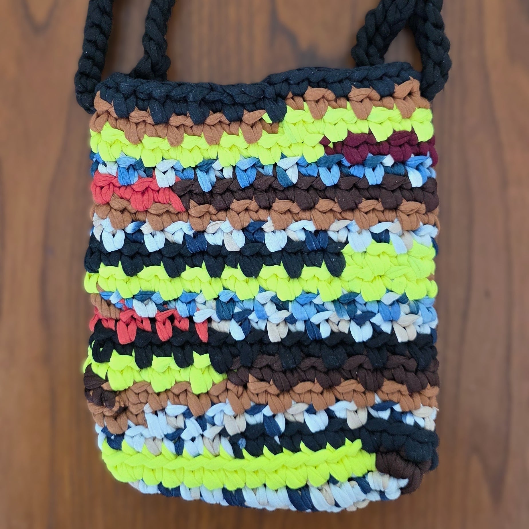 bolso de crochet
Bolso tejido a mano
Bolso trapillo
Bolso poliéster
bolso multicolor
Bolso neón
Bolso con cordón ajustable
Bolso artesanal
Crochet bag handmade
Bolso casual mujer
handmade bag
Accesorios hechos a mano
blessed knots
Bolsos tejidos Puerto Rico
Bolso colorido