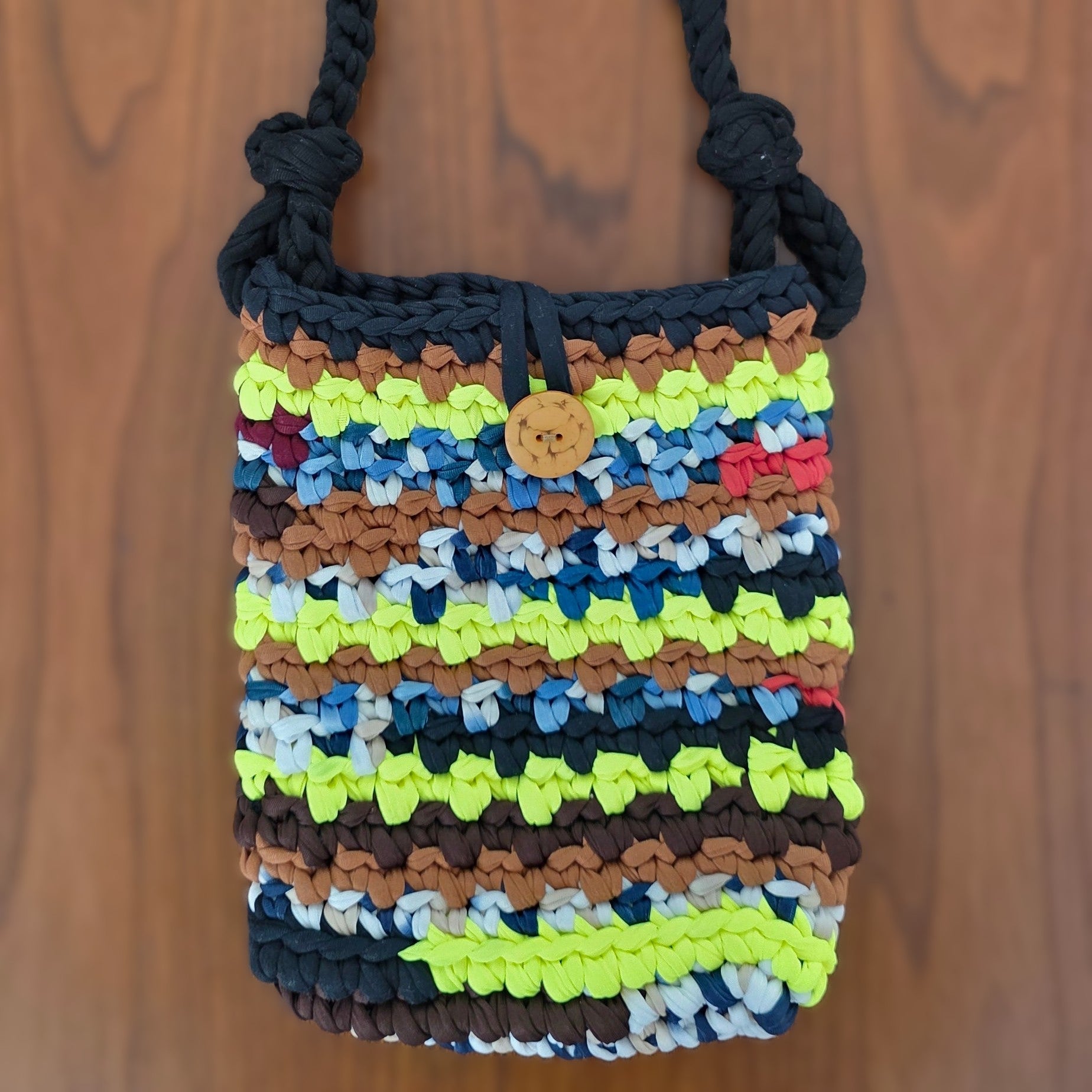 bolso de crochet
Bolso tejido a mano
Bolso trapillo
Bolso poliéster
bolso multicolor
Bolso neón
Bolso con cordón ajustable
Bolso artesanal
Crochet bag handmade
Bolso casual mujer
handmade bag
Accesorios hechos a mano
blessed knots
Bolsos tejidos Puerto Rico
Bolso colorido