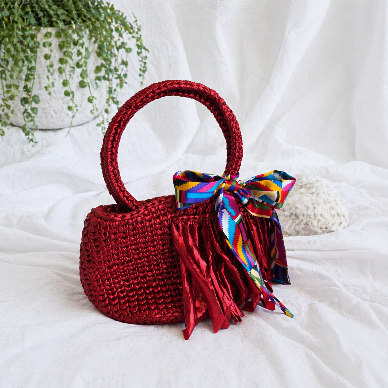 Bolso de crochet
Bolso tejido a mano
Bolso metálico
Bolso rojo brillante
Bolso elegante mujer
Crochet bag handmade
Bolso con flecos
Bolso artesanal
Bolso moderno
handmade bag
Accesorios hechos a mano
blessed knots
Bolsos tejidos Puerto Rico
Bolso de fiesta
Bolso llamativo