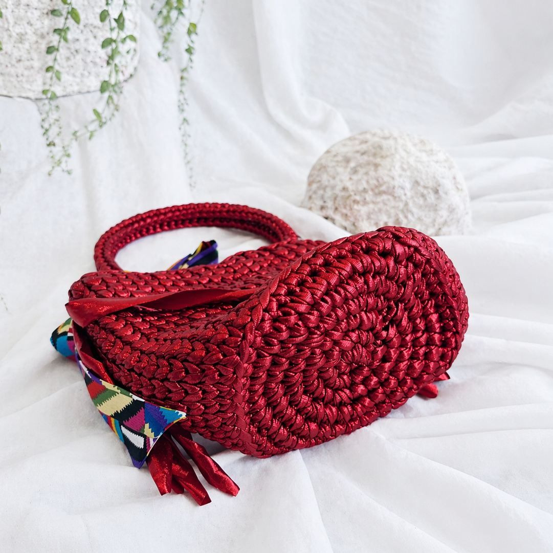 Bolso de crochet
Bolso tejido a mano
Bolso metálico
Bolso rojo brillante
Bolso elegante mujer
Crochet bag handmade
Bolso con flecos
Bolso artesanal
Bolso moderno
handmade bag
Accesorios hechos a mano
blessed knots
Bolsos tejidos Puerto Rico
Bolso de fiesta
Bolso llamativo