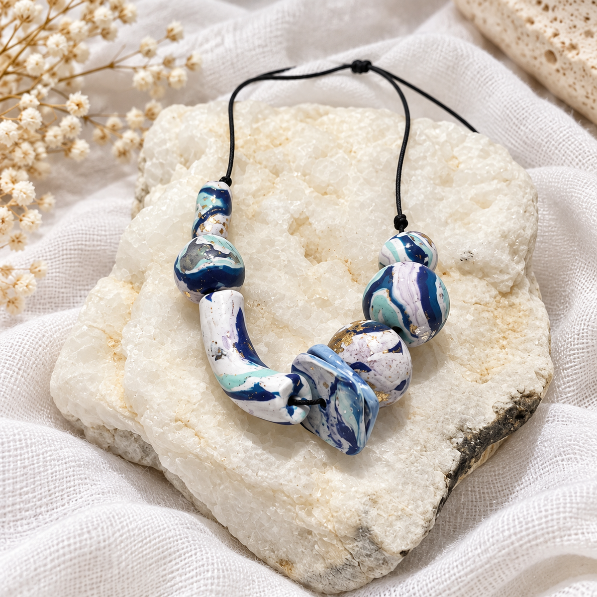 Handcrafts
Aesthetic
Handmade
Trendy
trendy jewelry
arcilla polimerica
polymer clay
polymer clay jewelry
polymer clay marmolizado
fashion jewelry
faux agata
collar ajustable
collar largo
set collay y pulsera
exclusive handmade jewelry
handcrafted jewelry
Blessed Knots design
Exclusive Blessed Knots design